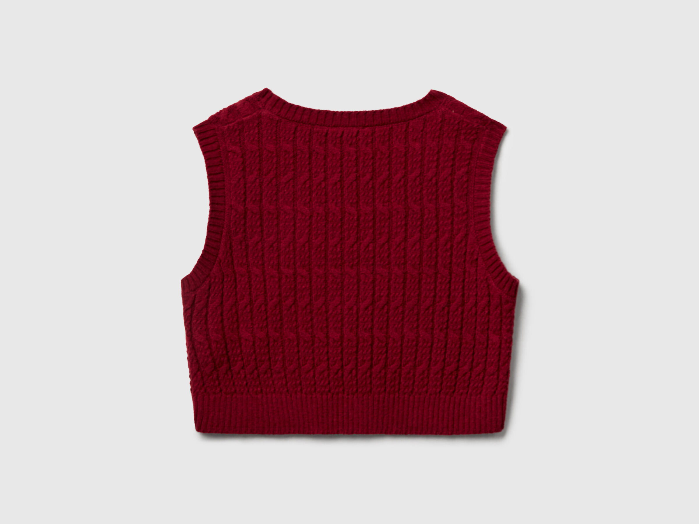 SLEEVELESS SWEATER Junior Girl image number 2